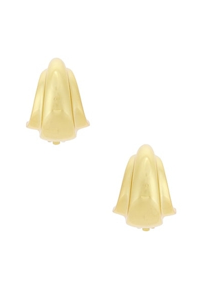 VALERE IXV9 Earrings in Gold - Metallic Gold. Size all.