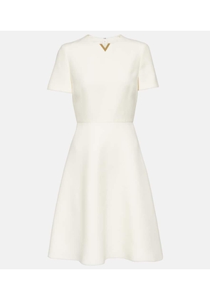 Valentino Wool and silk minidress