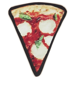 Undercover Margherita Pizza Coin Pouch in Black - Black. Size all.