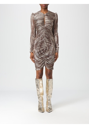 Dress JUST CAVALLI Woman color Brown