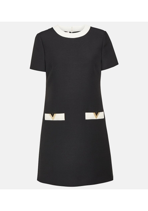 Valentino Wool and silk minidress