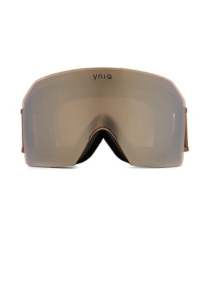 YNIQ Eyewear Model Nine Goggle in Sandstone - Neutral. Size all.