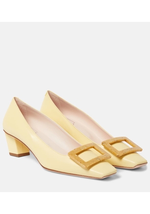 Roger Vivier Belle Vivier 45 leather pumps