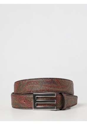Belt ETRO Men color Brown
