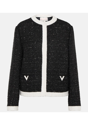 Valentino Tweed lame jacket