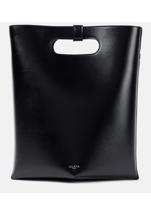 Alaia Folded leather tote bag