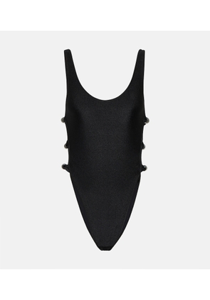 Adriana Degreas Deco cutout swimsuit
