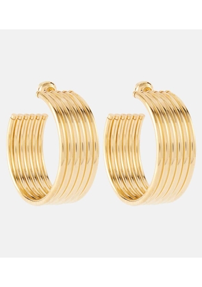 Alaia Loop hoop earrings