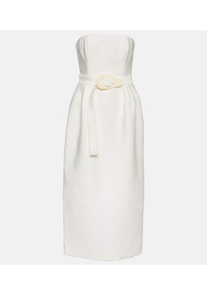 Adriana Degreas Strapless midi dress