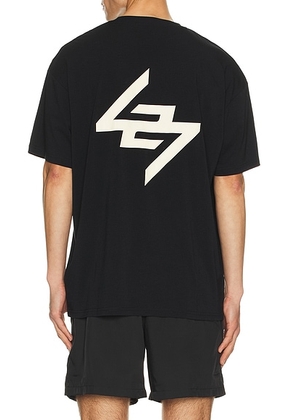 247 DNA Graphic Tee in Jet Black - Black. Size L (also in M, S, XL/1X).