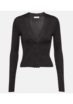 Brunello Cucinelli Cashmere and silk-blend cardigan