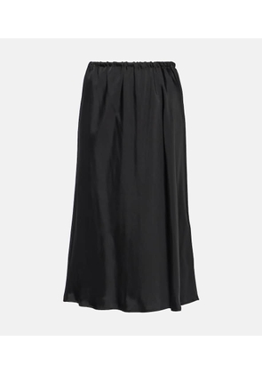 Jil Sander Satin midi skirt