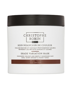 Christophe Robin Shade Variation Mask in Ash Brown - Beauty: NA. Size all.