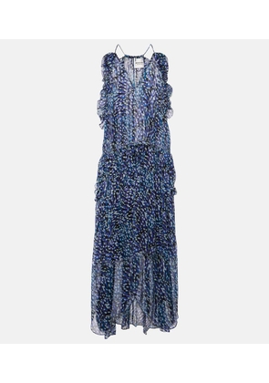Marant Etoile Fadelo printed muslin midi dress
