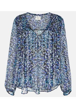 Marant Etoile Daytonea printed blouse