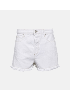 Isabel Marant Lesia mid-rise denim shorts