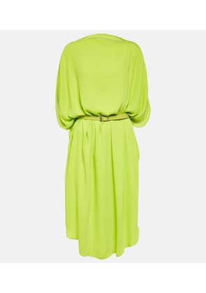 MM6 Maison Margiela Belted midi dress