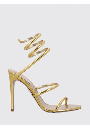 Heeled Sandal RENE CAOVILLA Woman color Gold