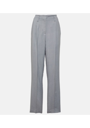 Brunello Cucinelli High-rise straight pants