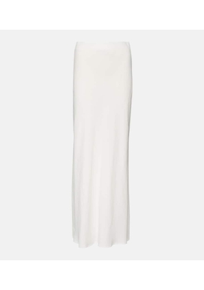 Brunello Cucinelli Twill maxi skirt