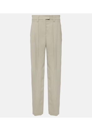 Brunello Cucinelli Twill wide-leg pants