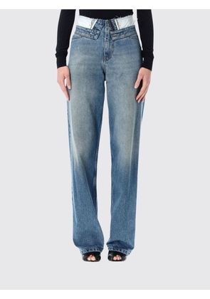 Jeans MM6 MAISON MARGIELA Woman color Blue