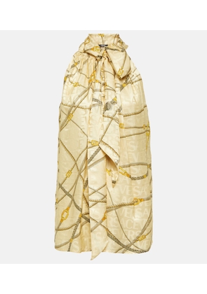 Versace Bow-detail top