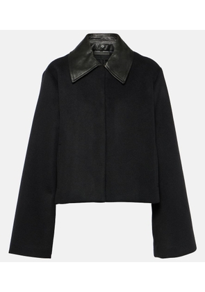 Proenza Schouler Cropped wool-blend jacket