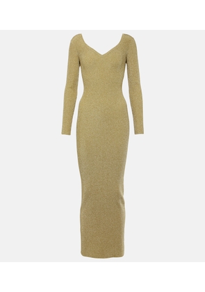 Nina Ricci Lame maxi dress