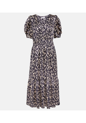 Velvet Lyuda printed midi dress