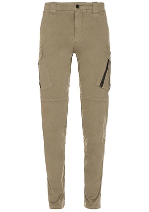 C.P. Company Tapered Pants in Stone Grey - Olive. Size 46 (also in ).