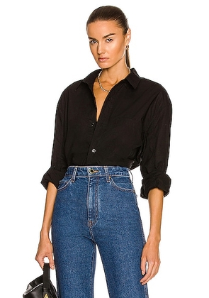 Citizens of Humanity Kayla Shirt in Black - Black. Size L (also in XL).