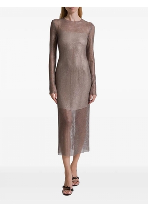 Dress ALBERTA FERRETTI Woman color Grey
