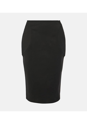 Alaia Ruched pencil skirt