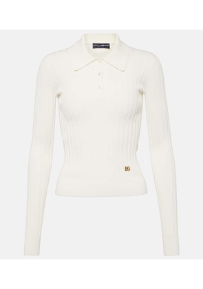 Dolce&Gabbana Long-sleeved polo shirt