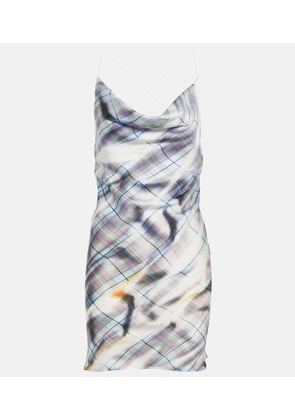 Y/Project Invisible strap satin slip dress