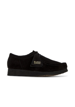 Clarks Wallabee in Black Suede - Black. Size 11 (also in 10, 12, 9, 9.5).