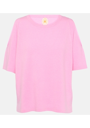 Jardin des Orangers Cutout wool and cashmere top