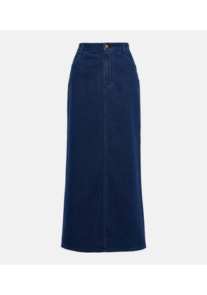 Tove Sera denim midi skirt