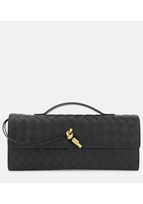 Bottega Veneta Andiamo Intrecciato leather clutch