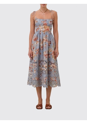 Dress ZIMMERMANN Woman color Gnawed Blue