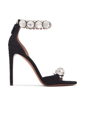 ALAÏA La Bombe 110 Sandals in Noir - Black. Size 37.5 (also in 38).