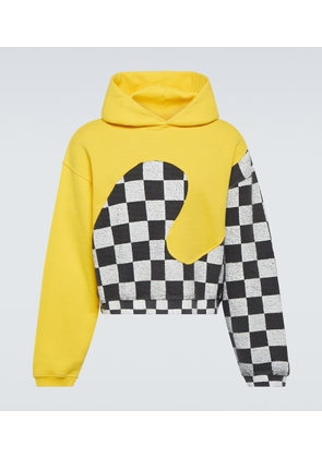 ERL Cotton jersey hoodie