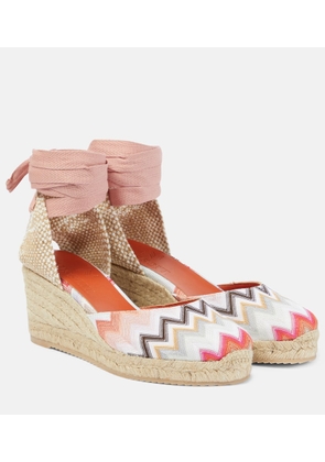 Missoni Zig Zag Eva 80 espadrille wedges