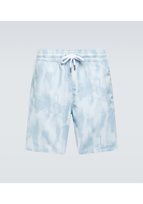 Frescobol Carioca Printed swim trunks