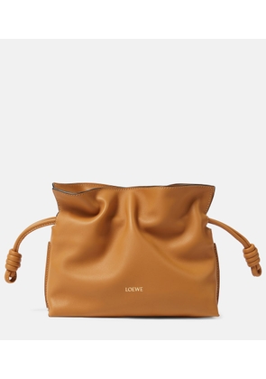 Loewe Flamenco Mini leather clutch