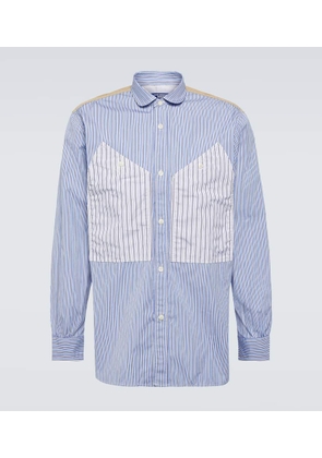 Junya Watanabe x Roy Lichtenstein patchwork cotton shirt