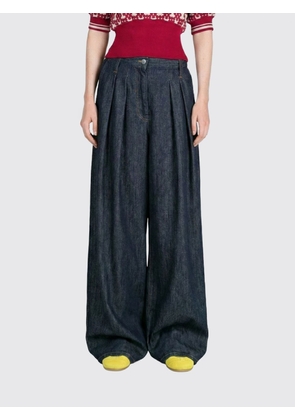 Jeans DRIES VAN NOTEN Woman color Blue