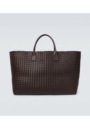 Bottega Veneta Cabat Maxi Intrecciato leather tote bag