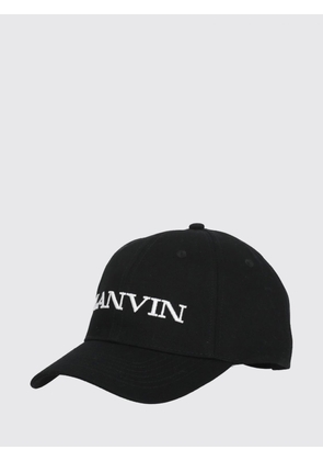 Hat LANVIN Men color Black